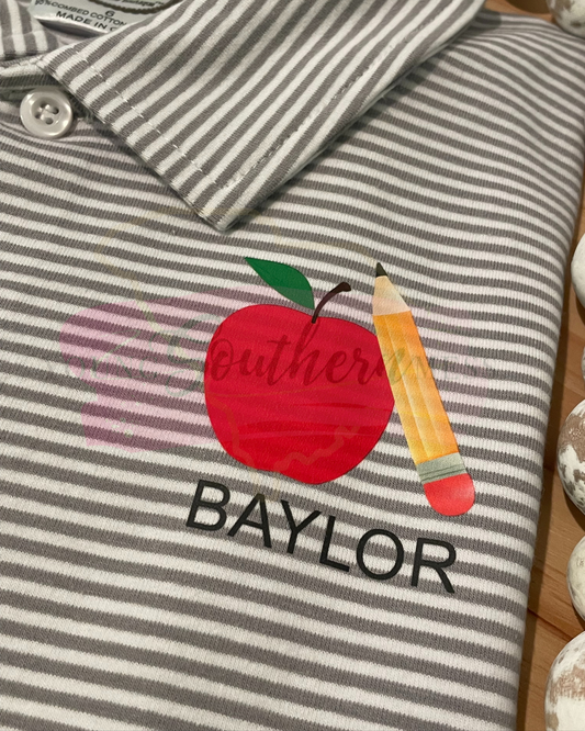 Boys Back to School Collared Shirt