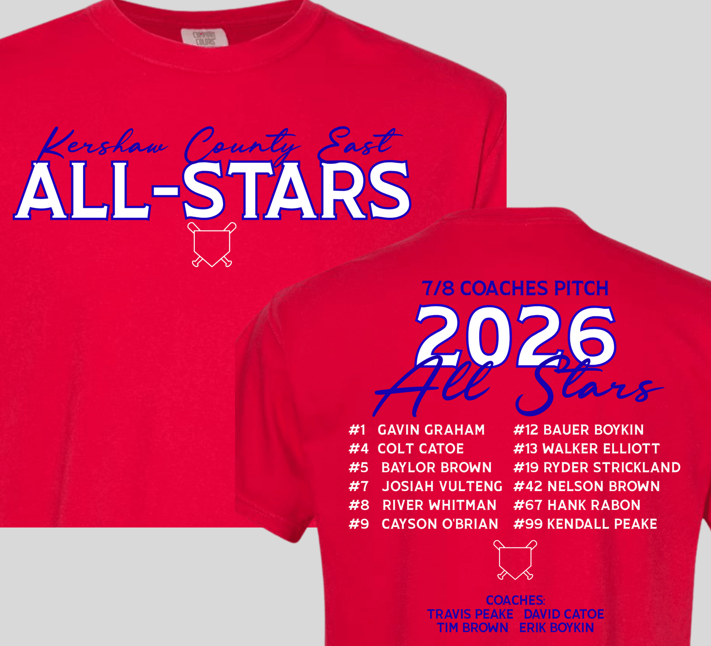 Red All-Star Shirt (KC east)