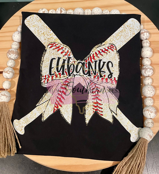 Baseball Softball Bats Personalized Shirt