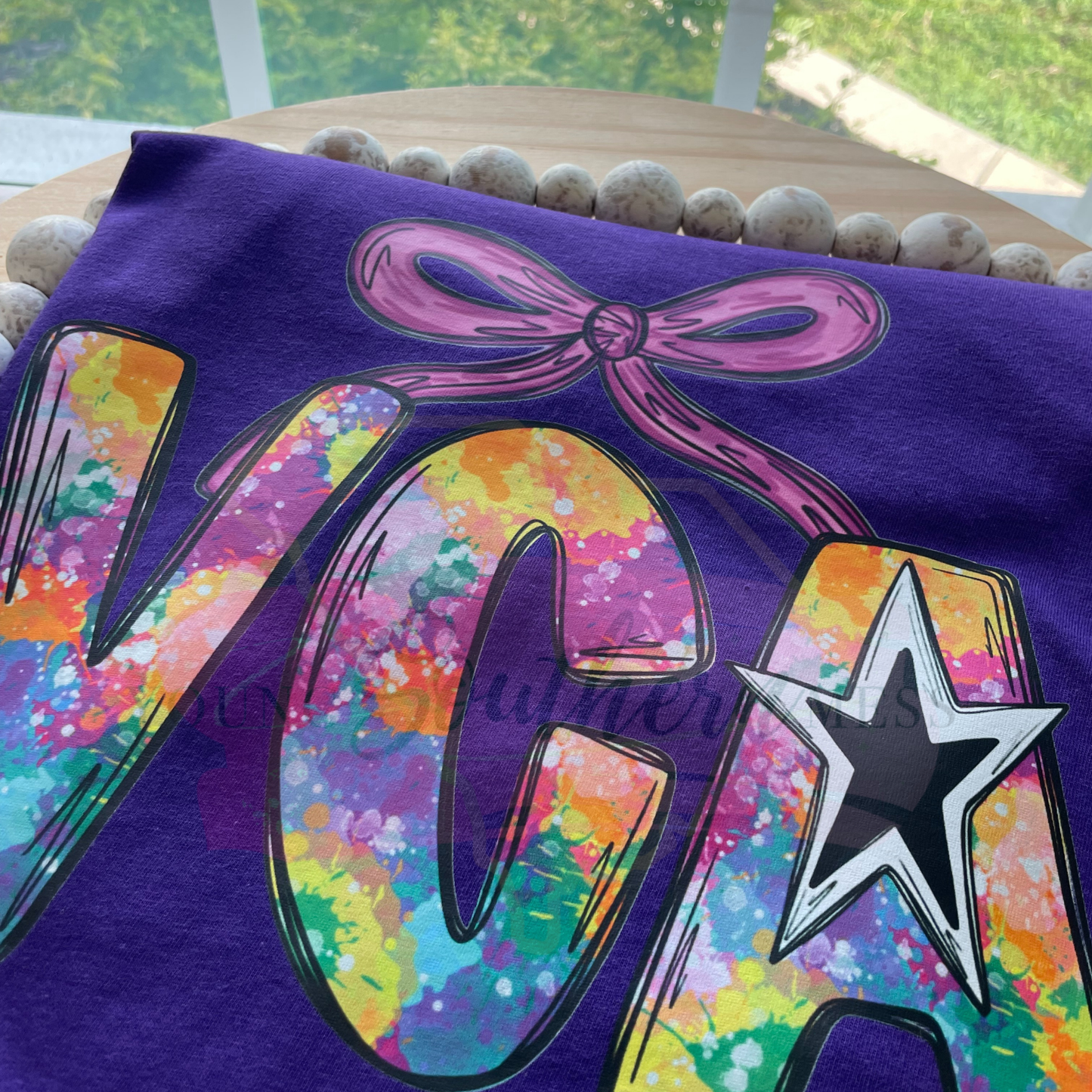 Paint Splatter School Spirit T-Shirt