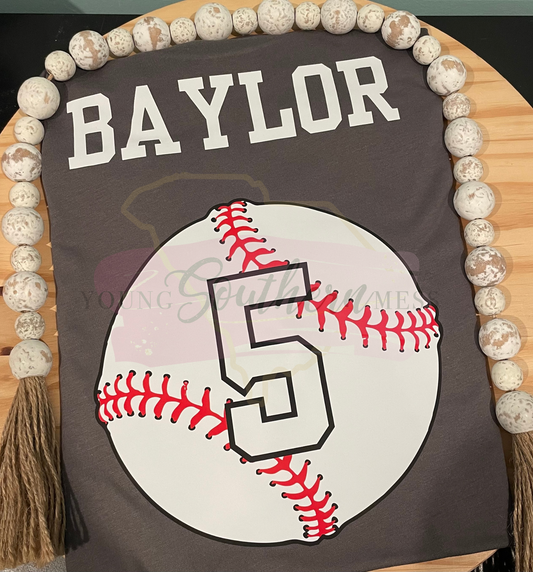 Baseball Mama Mimi Gigi Personalized Shirt