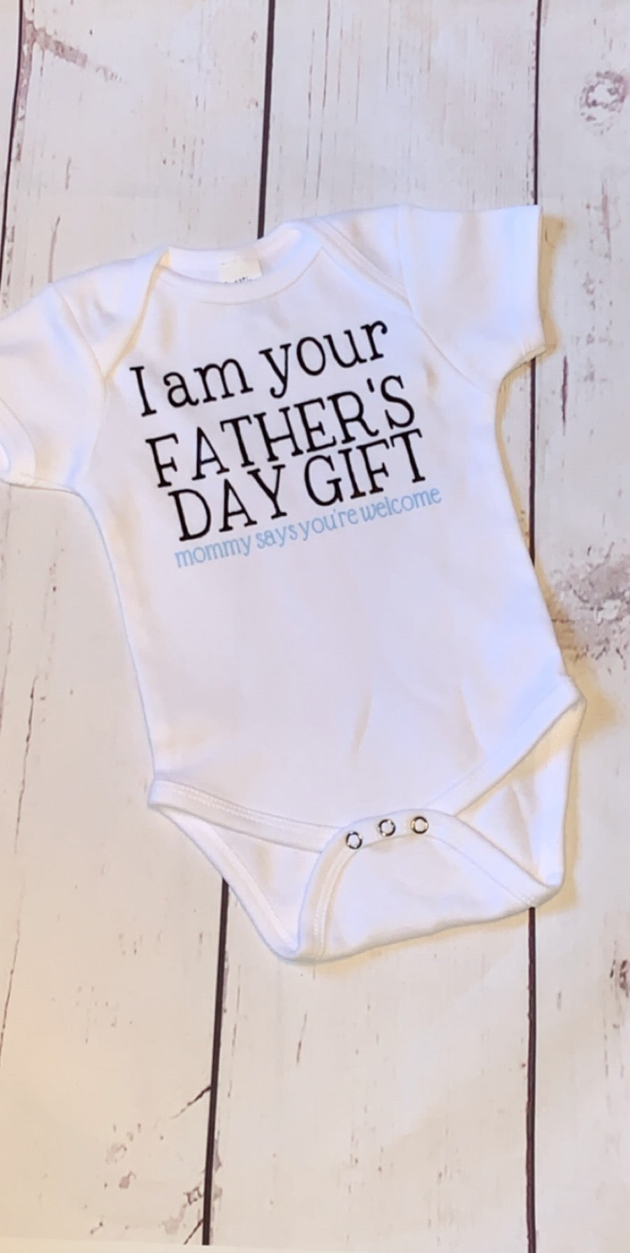 Father’s Day Baby Onesie