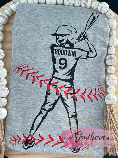 Personalized Baseball Boy T-Shirt
