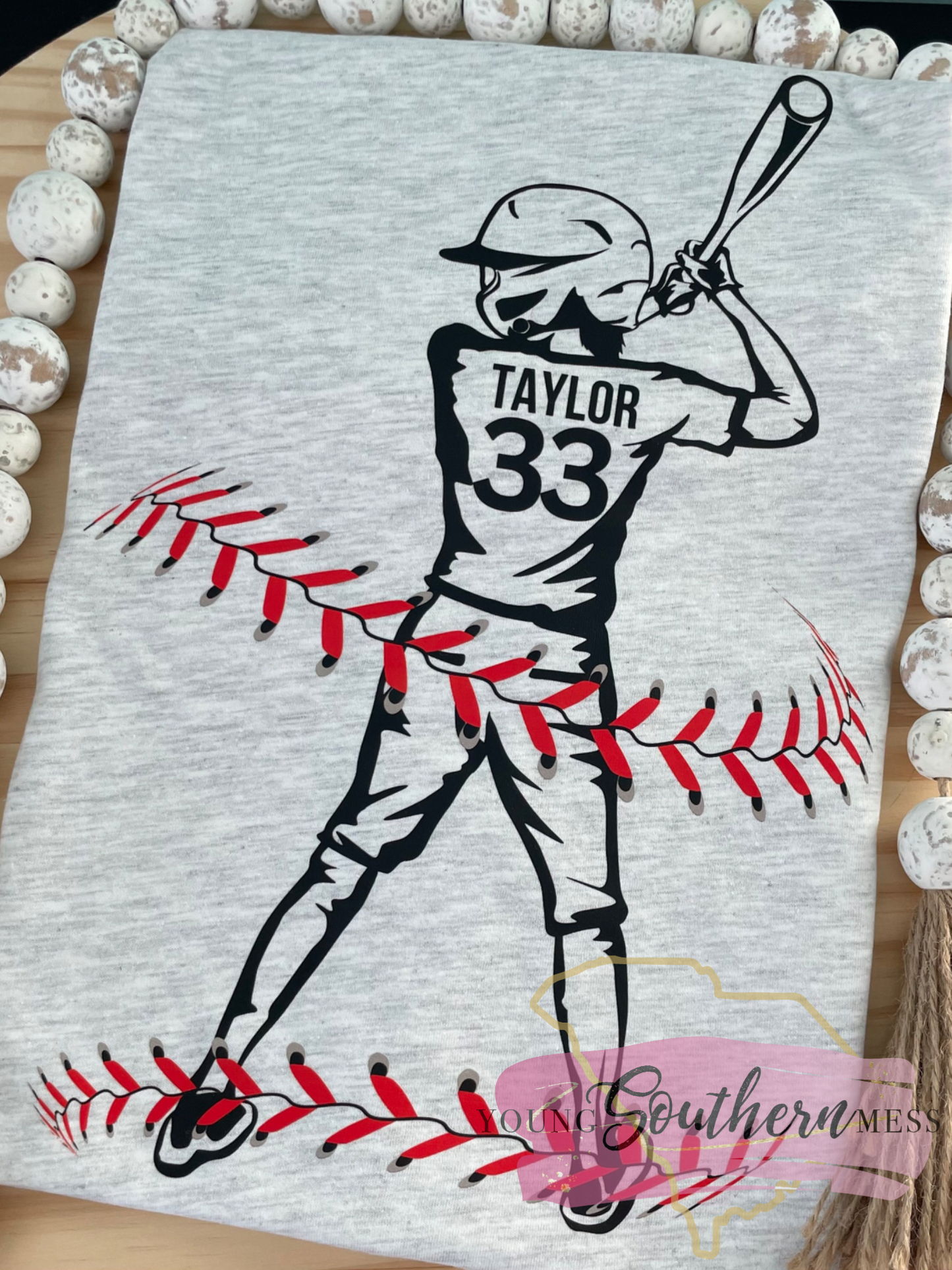 Personalized Baseball Boy T-Shirt