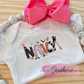 Custom Halloween Letters Children's Name Shirt