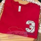 Personalized Volleyball Jersey Number T-Shirt