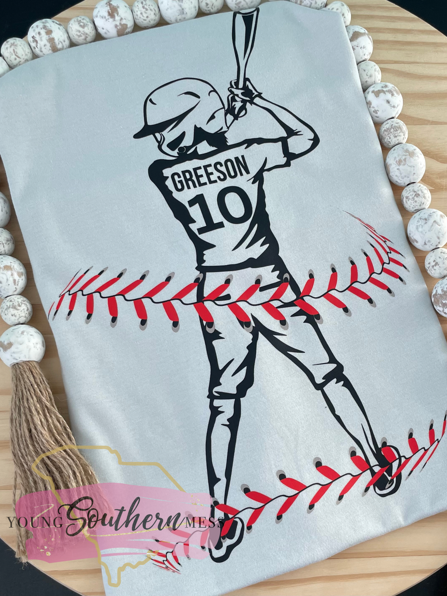 Personalized Baseball Boy T-Shirt