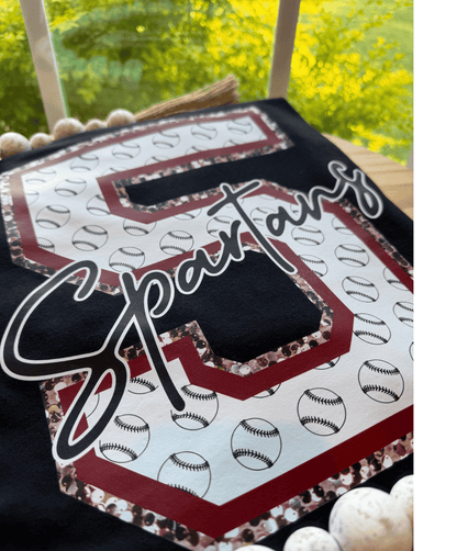 Spartan Jersey Number T-Shirt