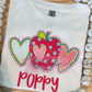 Girls Apples School T-Shirt