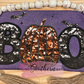 Boo Faux Sequins Halloween Shirt