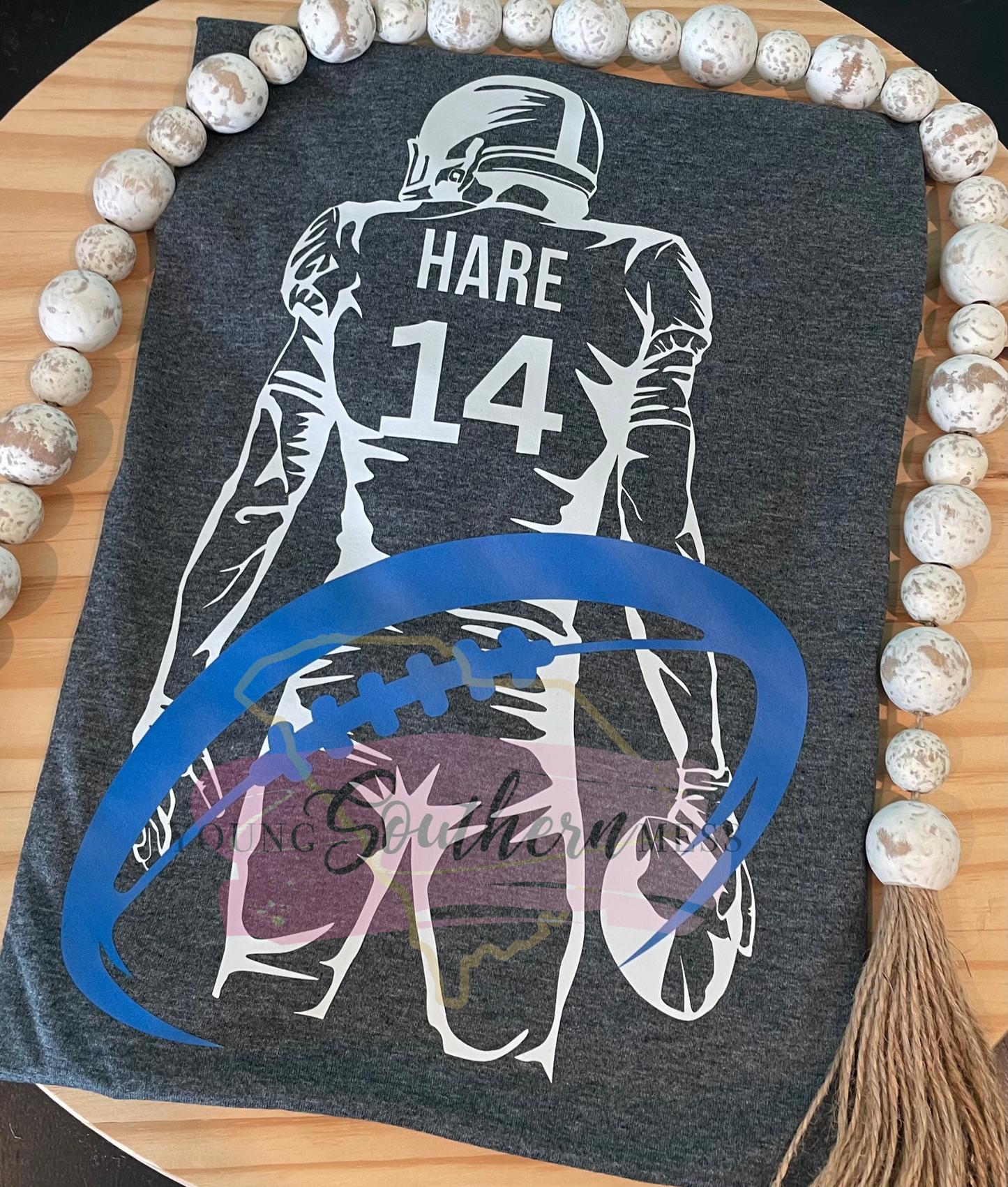 Personalized Football Player T-Shirt