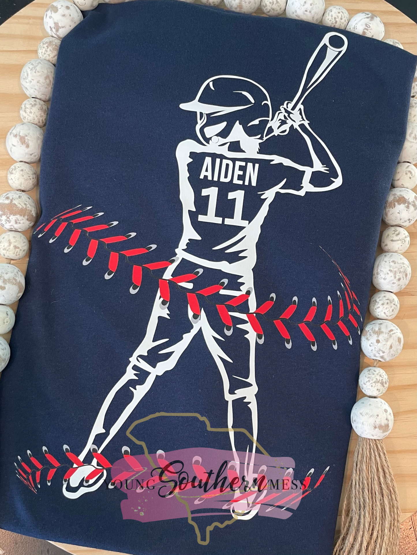 Personalized Baseball Boy T-Shirt