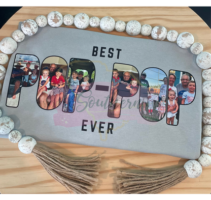 Best Dad Grandfather Ever Photo TShirt