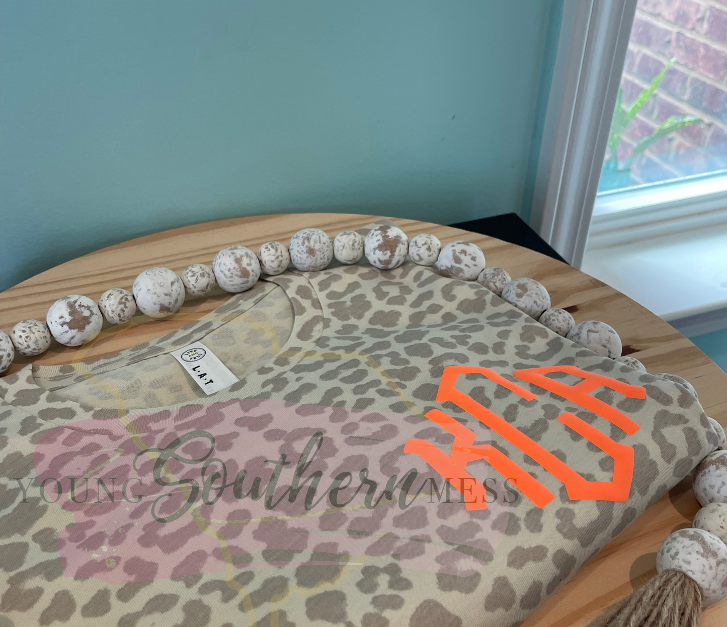 Puff Monogram Natural Leopard Shirt