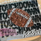 Touchdown Season Faux Sequin Shirt