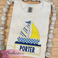 Children’s Sailboat Beach Shirt