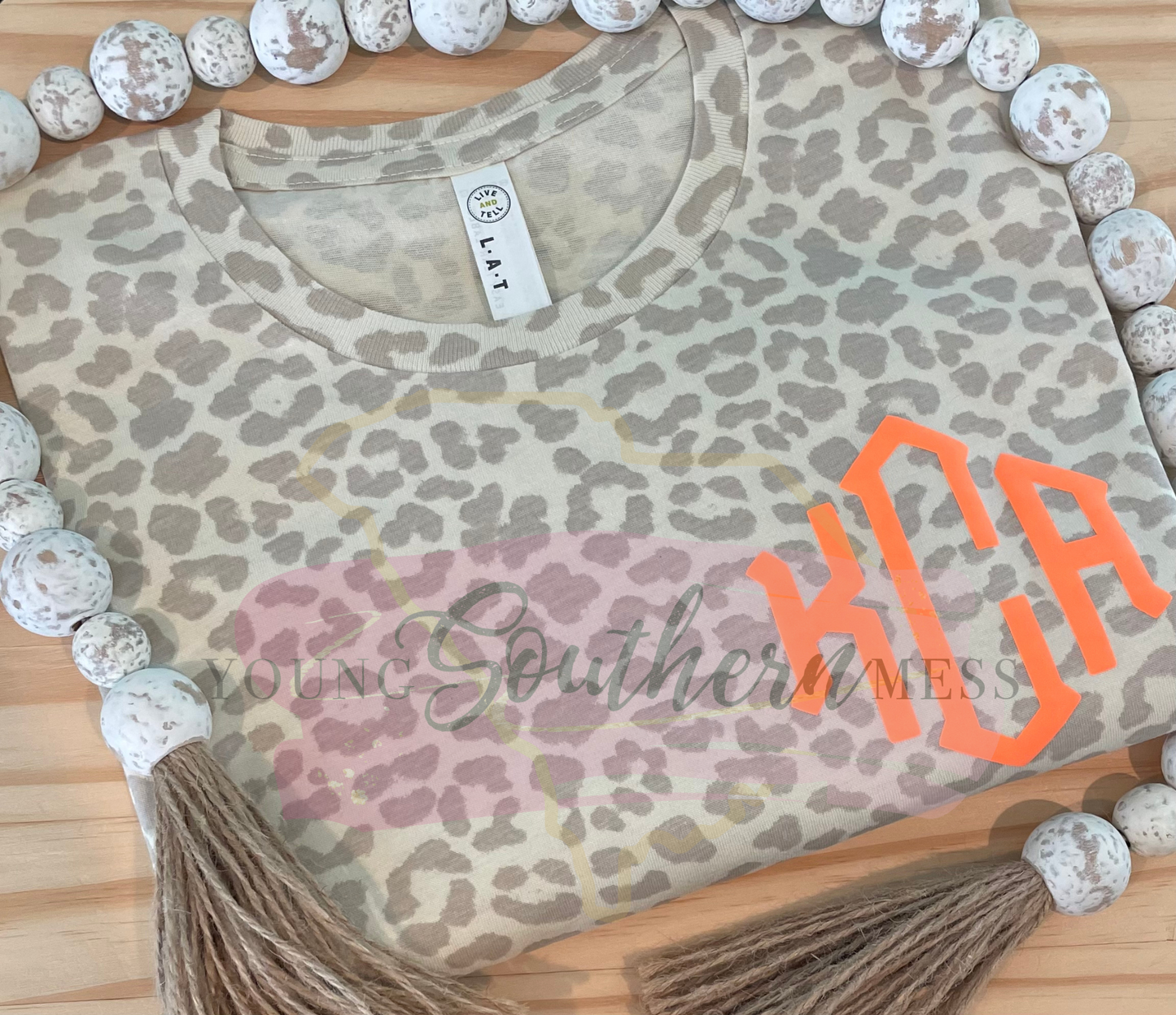 Puff Monogram Natural Leopard Shirt