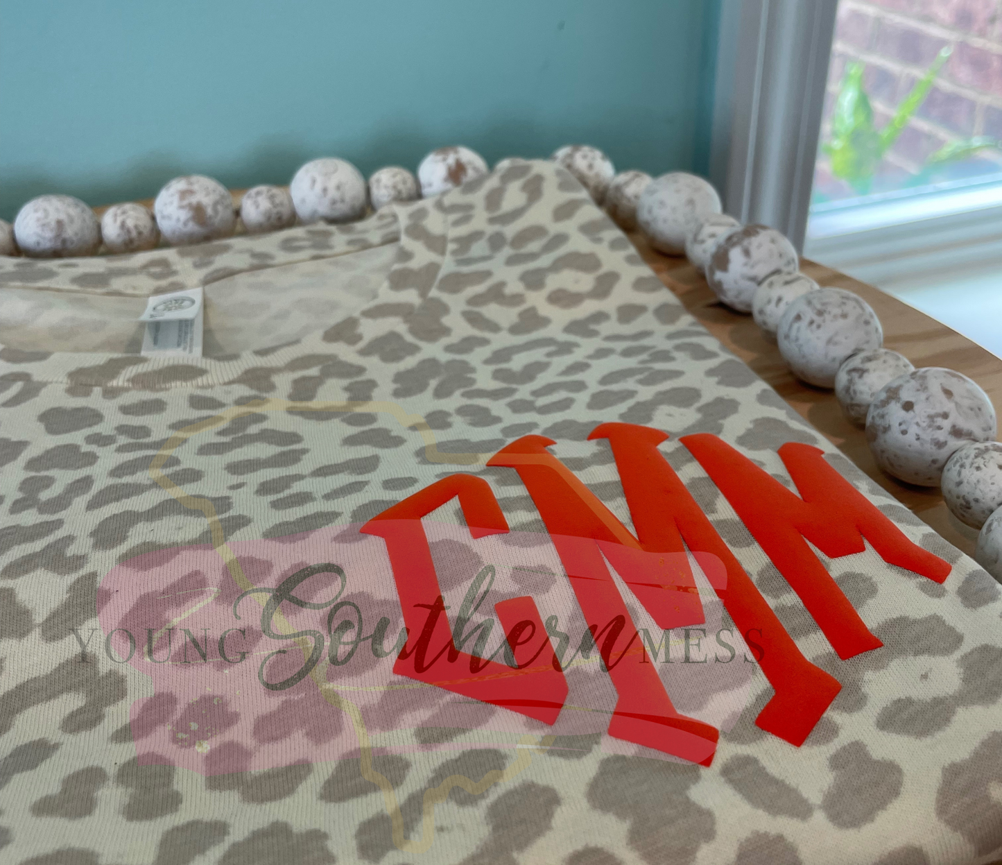 Puff Monogram Natural Leopard Shirt