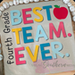 Beat Team Ever Teacher Grade Level Shirt