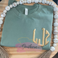 Gold Puff Monogram Shirt