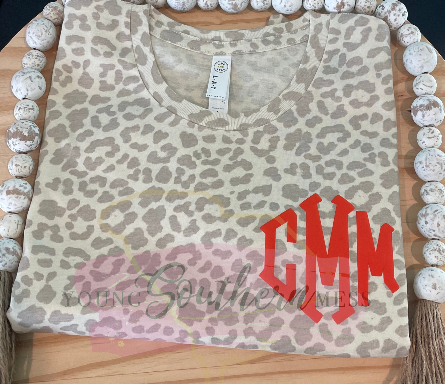 Puff Monogram Natural Leopard Shirt