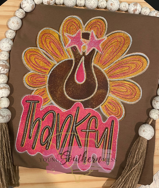 Thankful Preppy Turkey Shirt