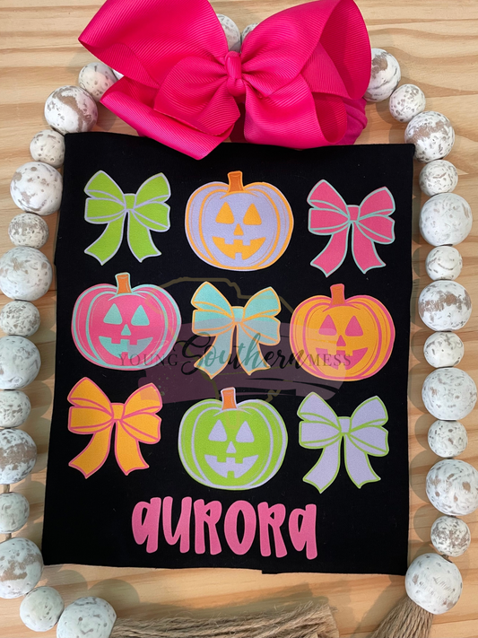 Coquette Bow Halloween Shirt