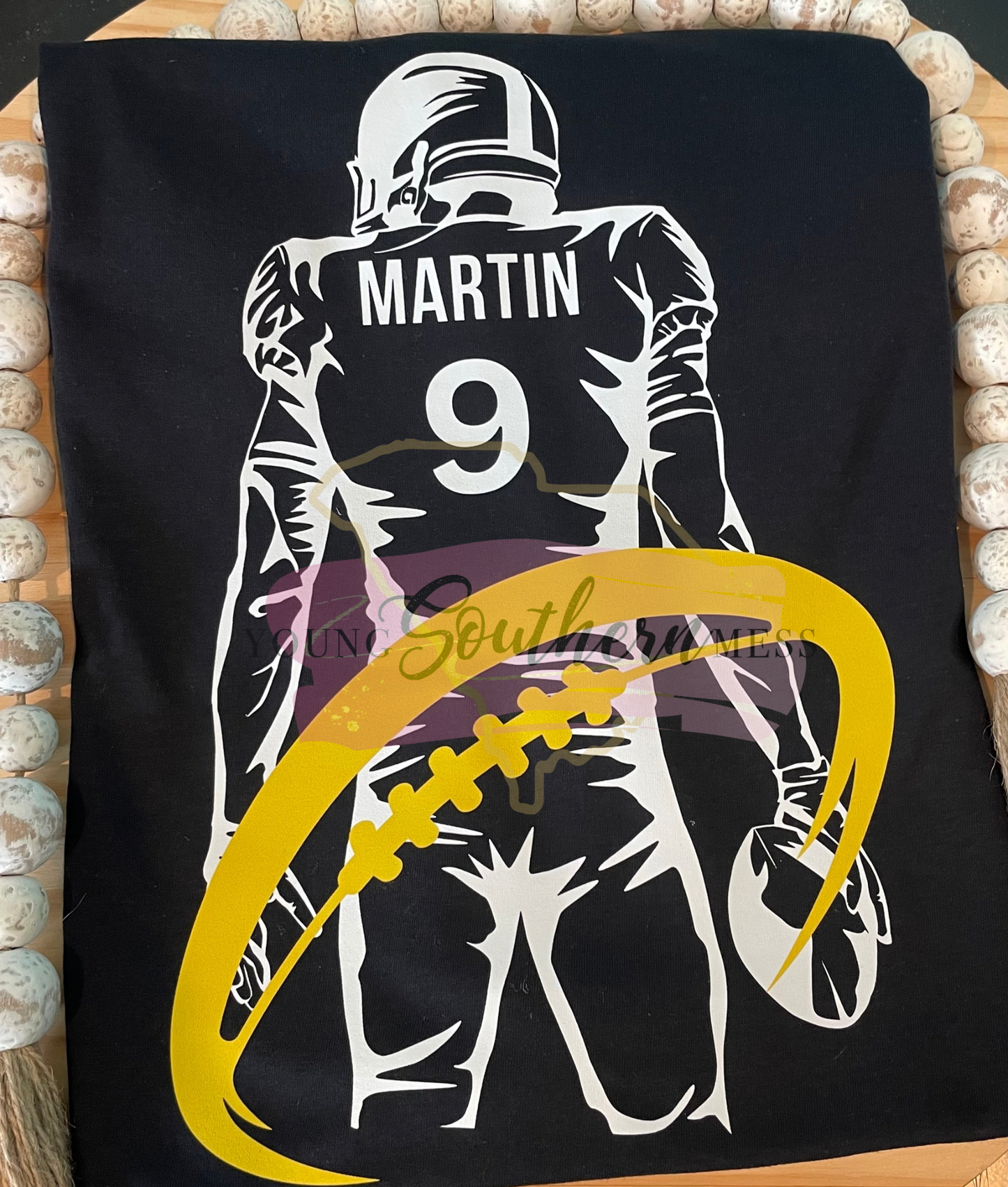 Personalized Football Player T-Shirt