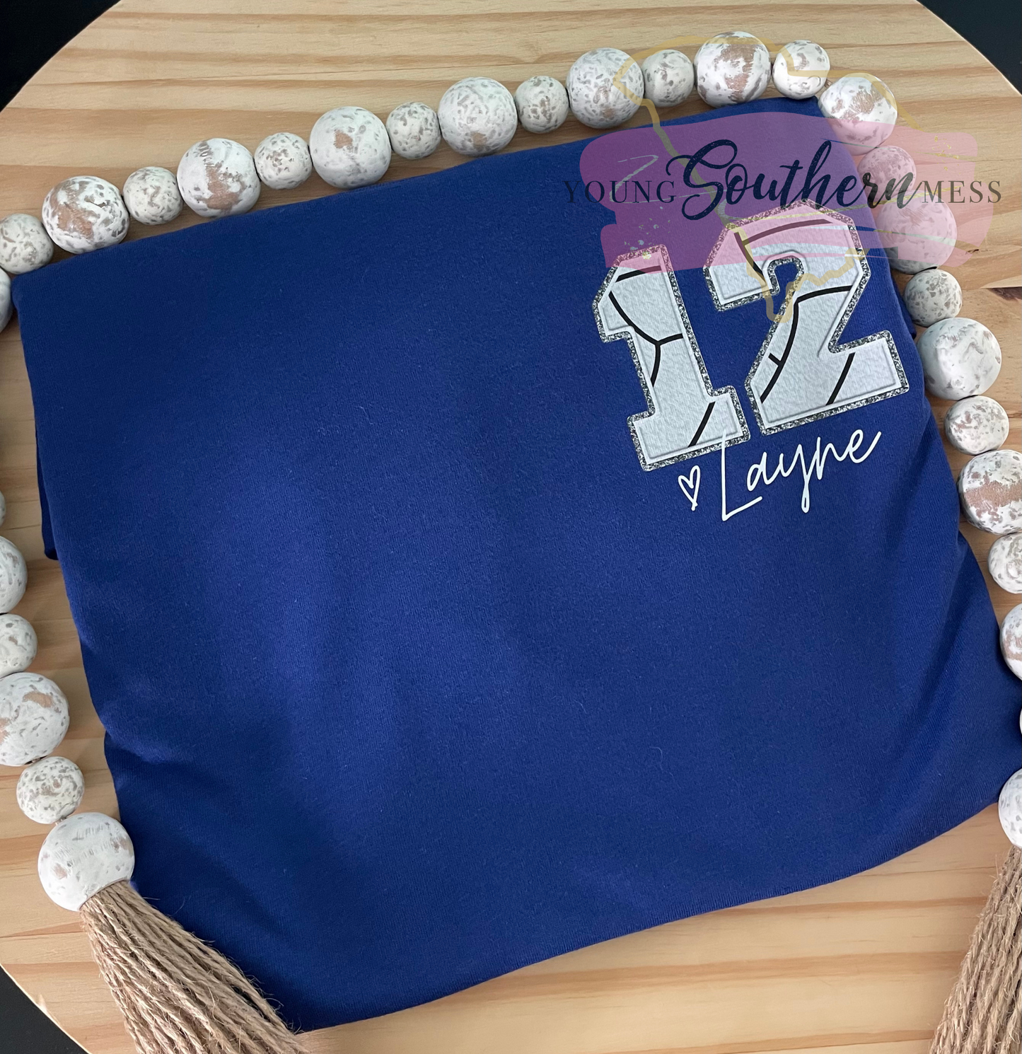 Personalized Volleyball Jersey Number T-Shirt