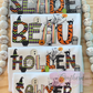 Custom Halloween Letters Children's Name Shirt