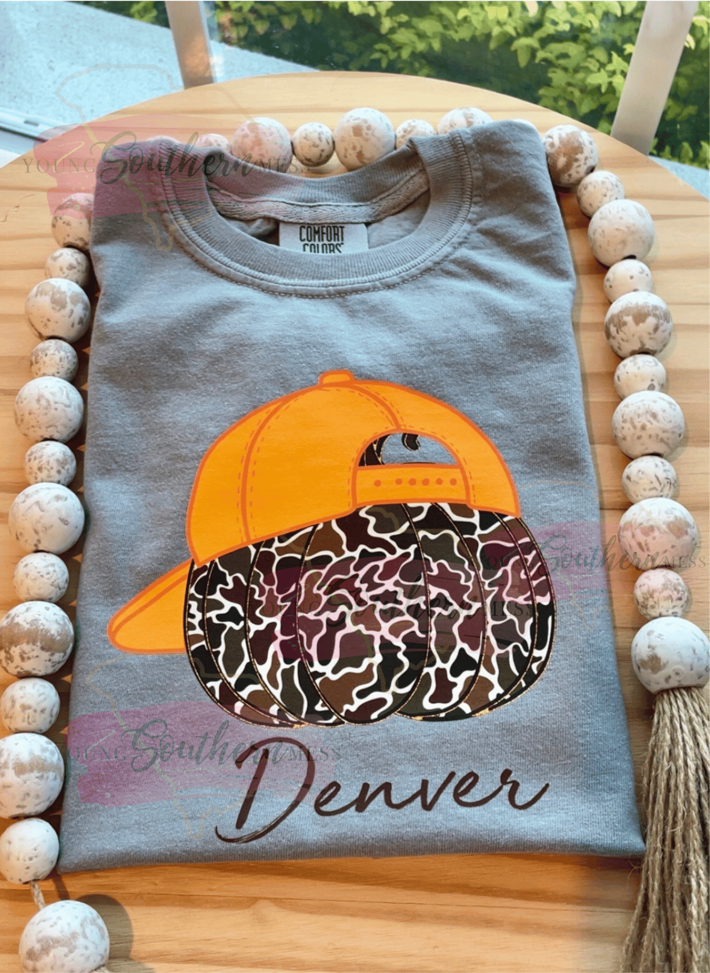 Camo Pumpkin Boys T-Shirt