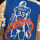 Personalized Football Player T-Shirt