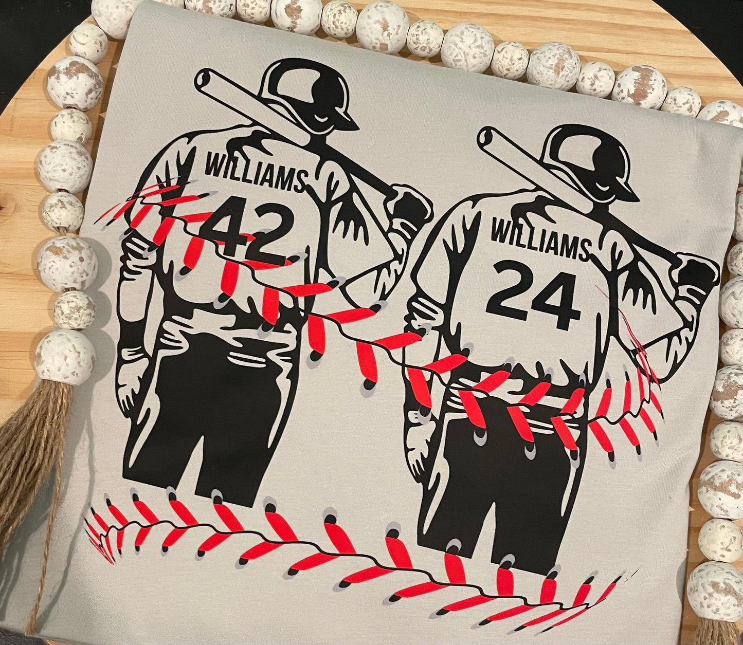 Personalized Older Baseball Boy T-Shirt