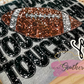 Touchdown Season Faux Sequin Shirt