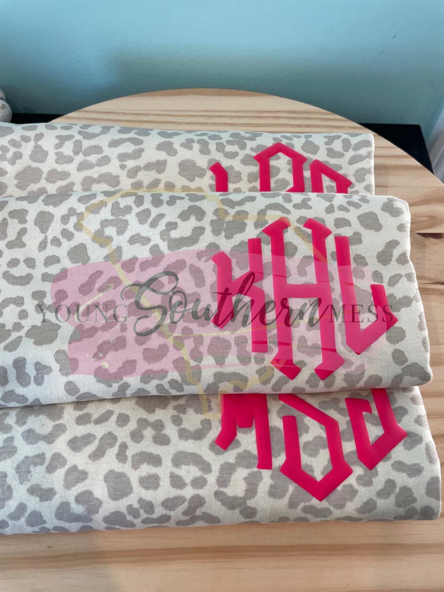 Puff Monogram Natural Leopard Shirt