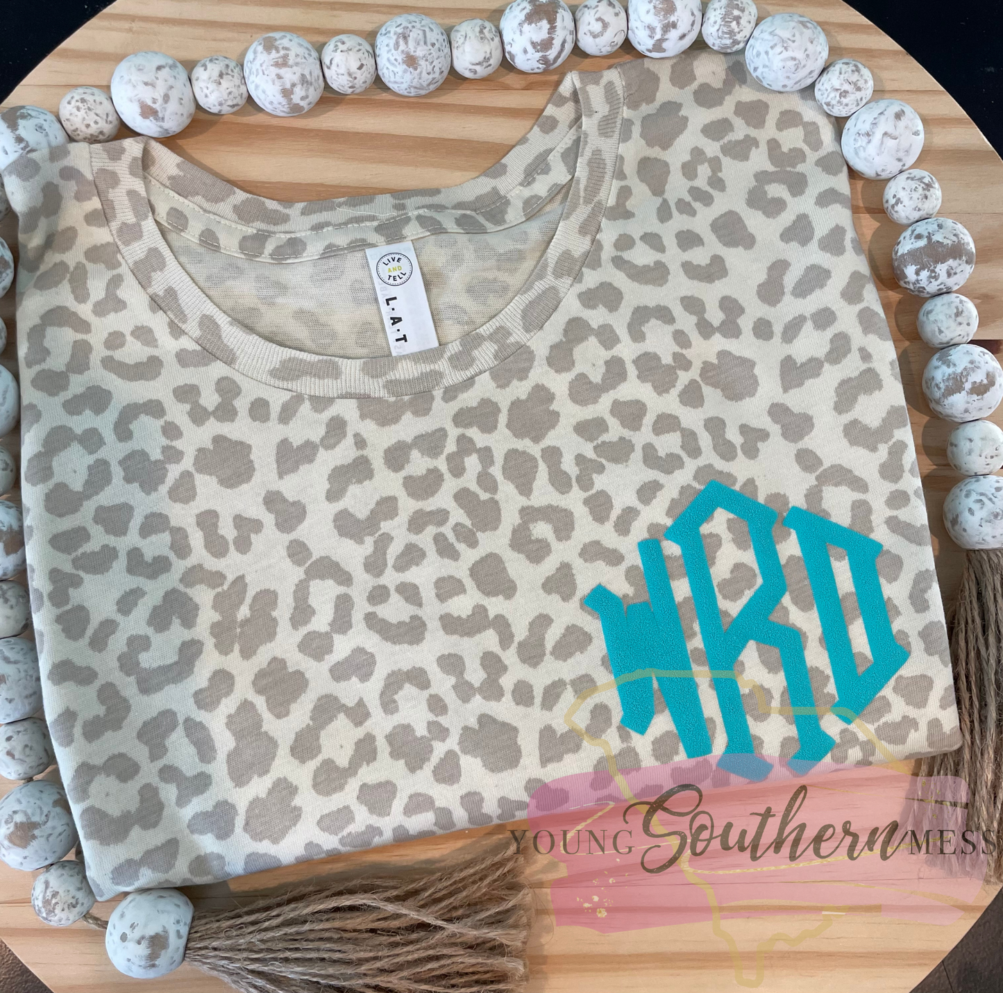 Puff Monogram Natural Leopard Shirt