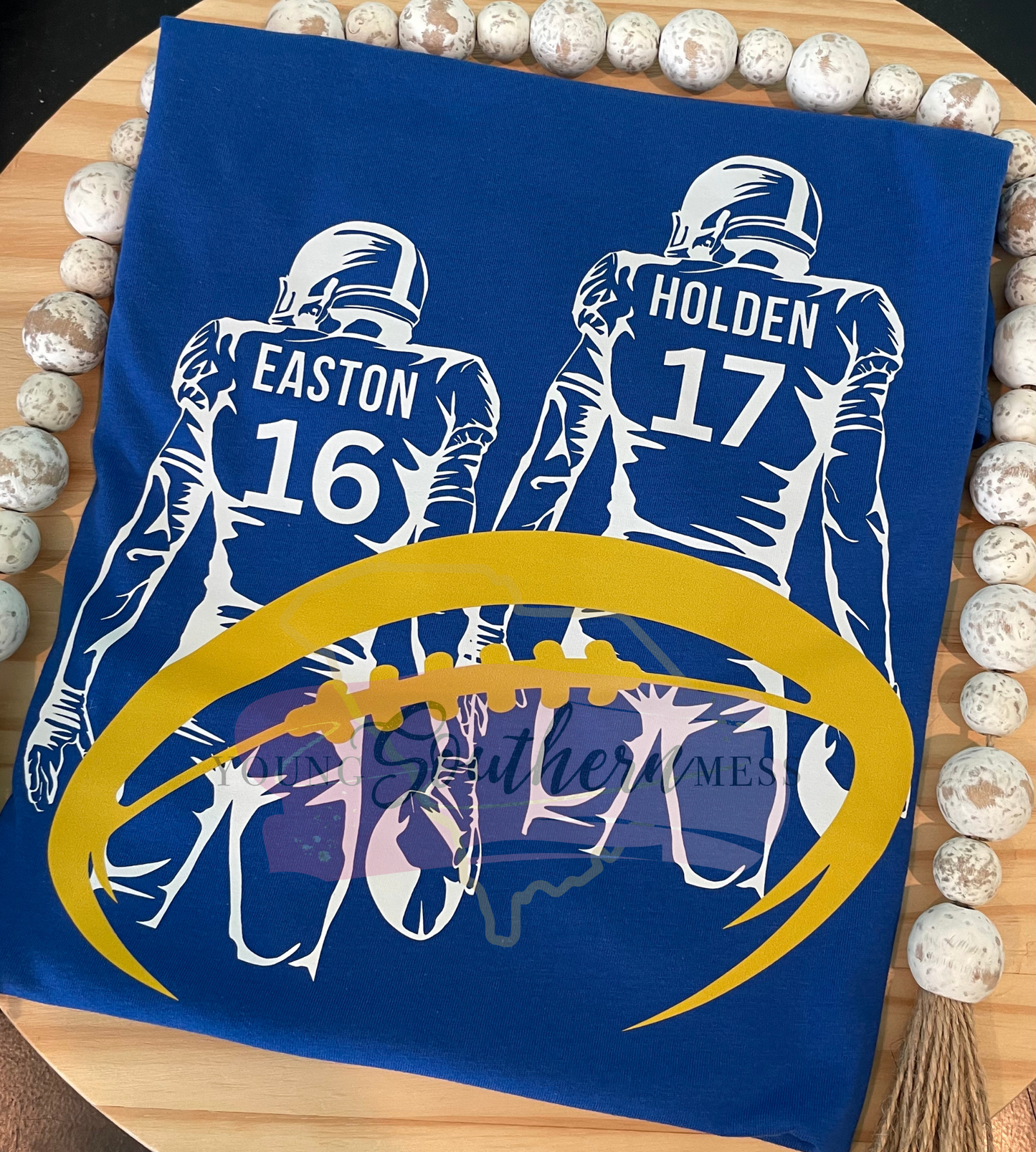 Personalized Football Player T-Shirt