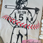 Personalized Softball Girl T-Shirt