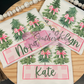 Personalized Christmas Tree Trio Girl’s Shirt