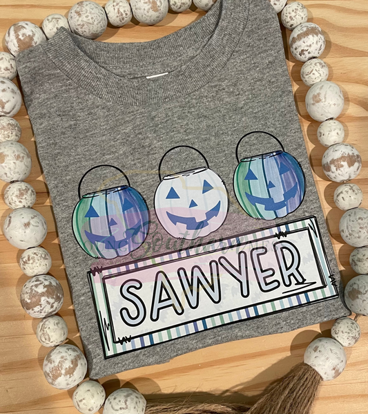 Boy's Halloween Bucket Trio T-Shirt