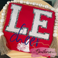 Faux Chenille Cheer School Spirit Shirts