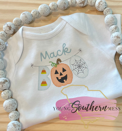 Personalized Shirt for Halloween for babies and children