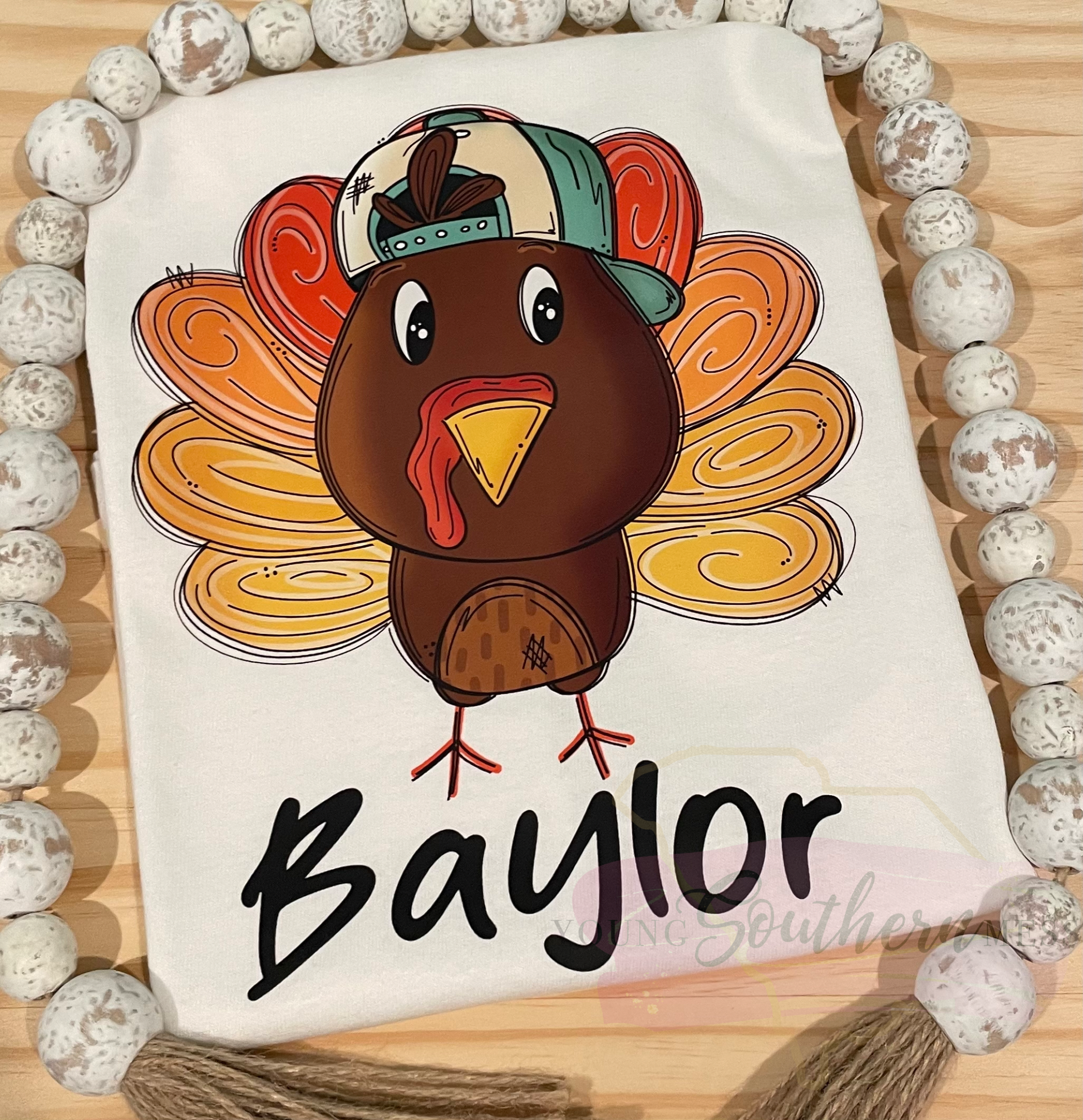 turkey backwards hat boy thanksgiving shirt 