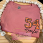 Custom Basketball Jersey Number Faux Sequin Shirt