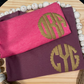 Gold Puff Monogram Shirt