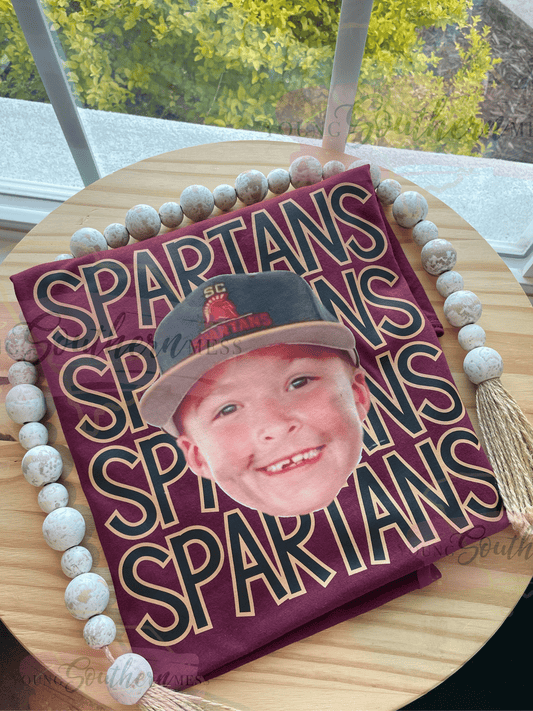 Custom Sports T-Shirt with Player's Face