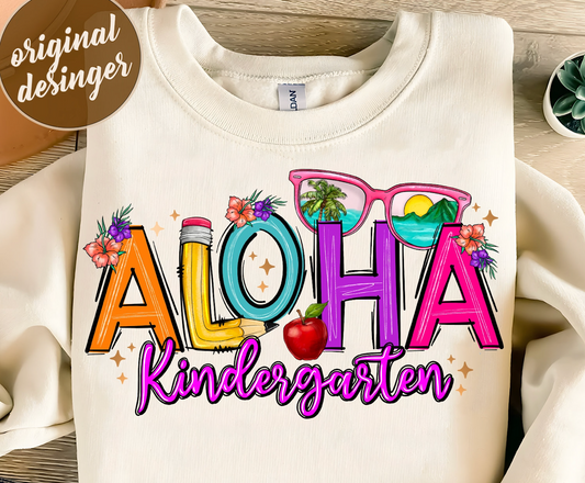 Back to School Aloha Shirts