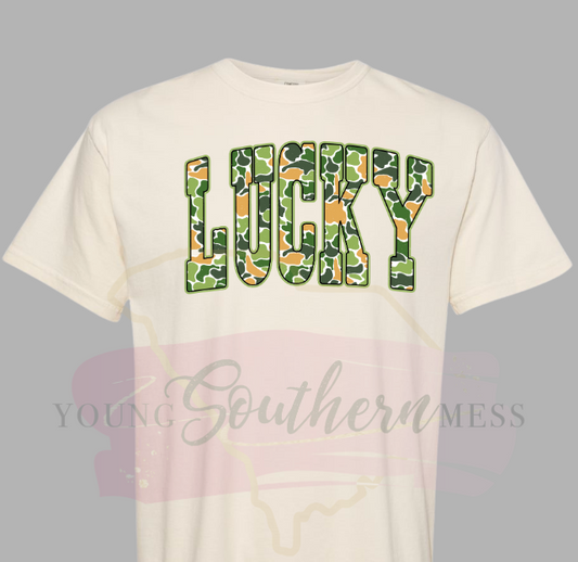 Camo Lucky T-Shirt
