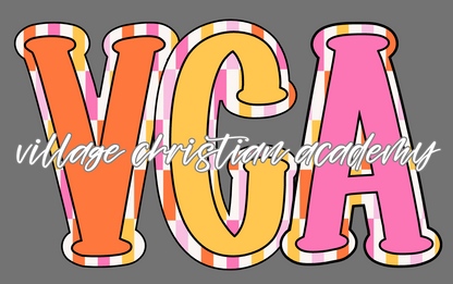 VCA Orange Yellow Pink T-Shirt
