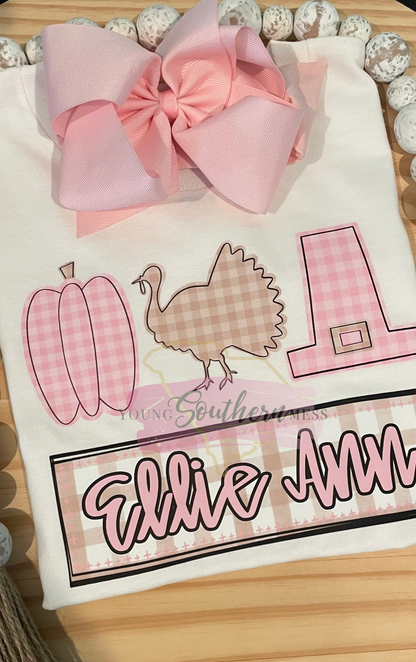 Kids Thanksgiving Trio Shirt